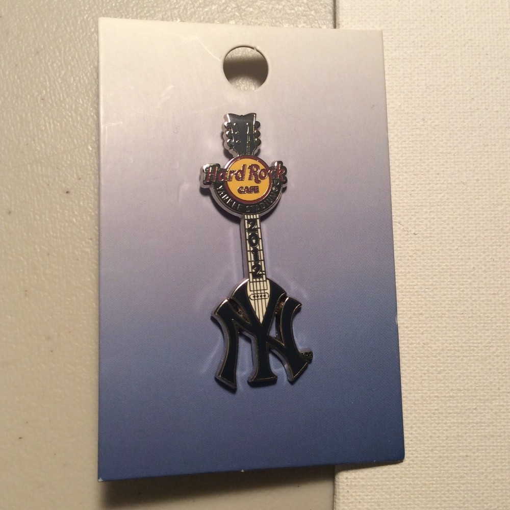 Hard Rock Cafe New York Yankee Stadium 2012 Promotion Pin